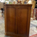 Desk filing cabinet curtain