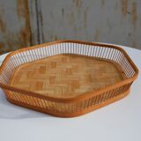 Rattan tray