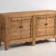 Antique Chinese four-door sideboard (c.1900) #12