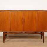 Vintage highboard | Johannes Andersen | Danish design | Teak