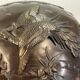 Large 19th century asian bronze vase - 22 cm - diameter 25 cm