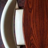 Extendable rosewood table
