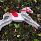 Cheval bois jouet ancien