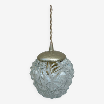 Suspension vintage en verre Origami