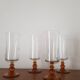 Luminarc amber footed champagne flute