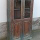 Armoire ancienne vitrée en bois belle patine