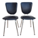 Chaises skaï noir