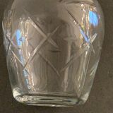 Carafe in numbered, blown and cut crystal