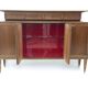 High-Quality Walnut Cabinet in the Style of Paolo Buffa, Italy