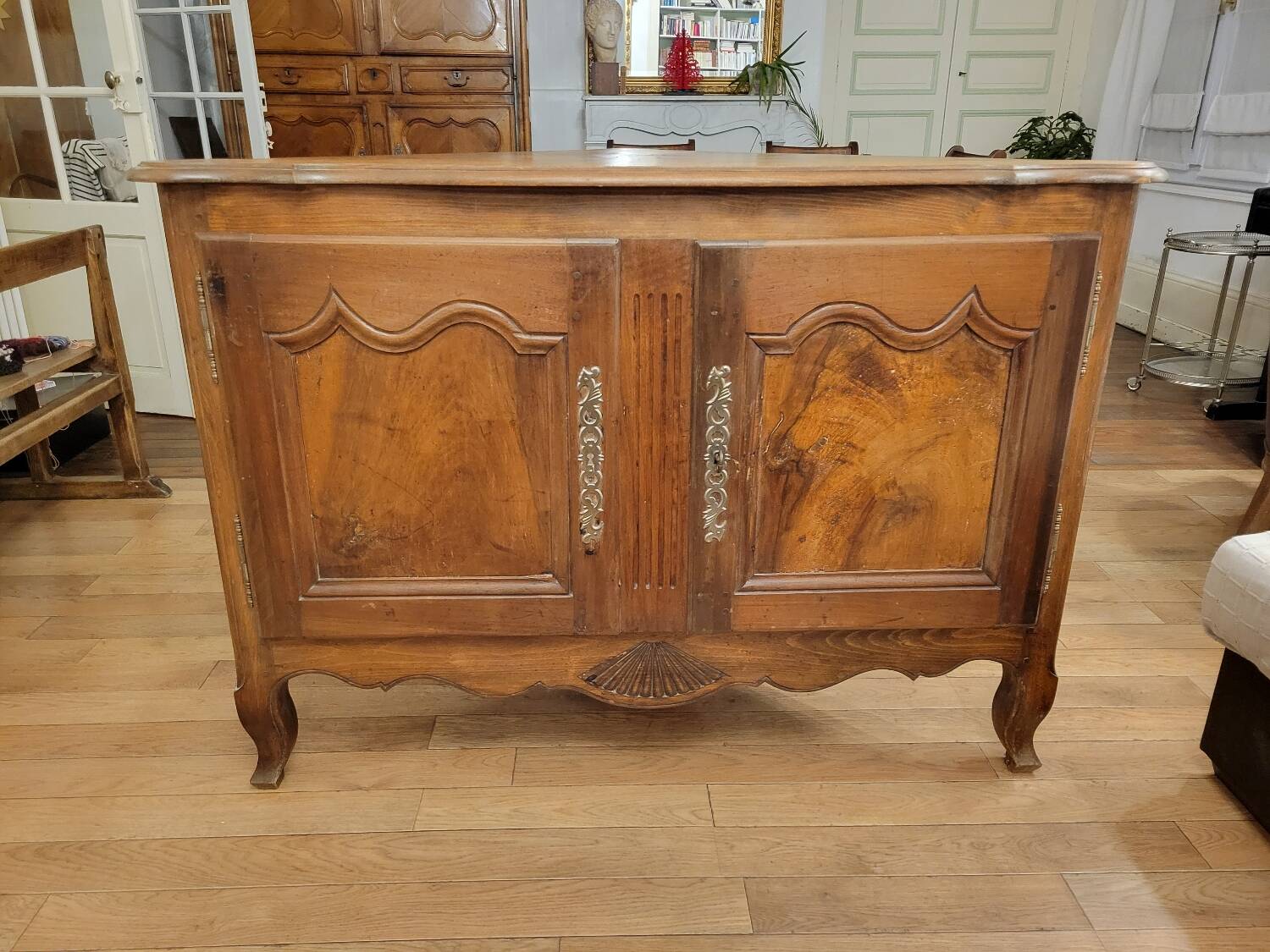 Louis XV corner sideboard