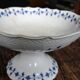 Compotier faience Saint-Amand Nord Barbeau iron earth late nineteenth early twentieth
