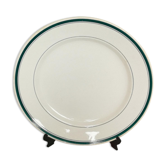 Dish Moulin Des Loups Hamage green border