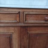 Vintage walnut vanity