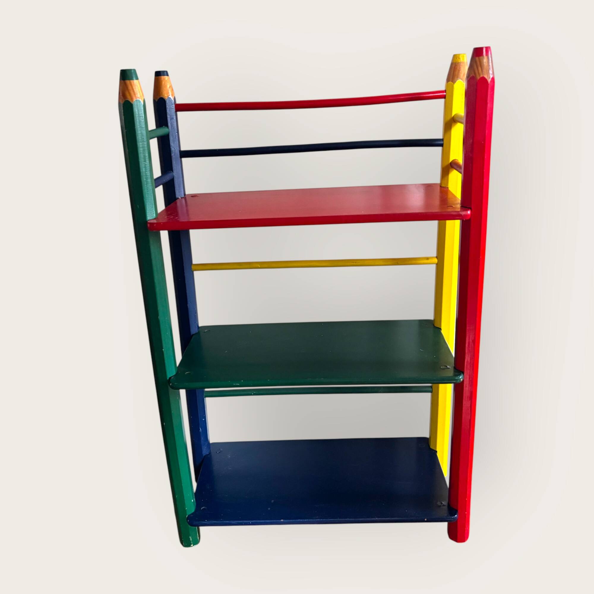 Étagère post-moderne « Clairefontaine » par Pierre Sala, France 1980