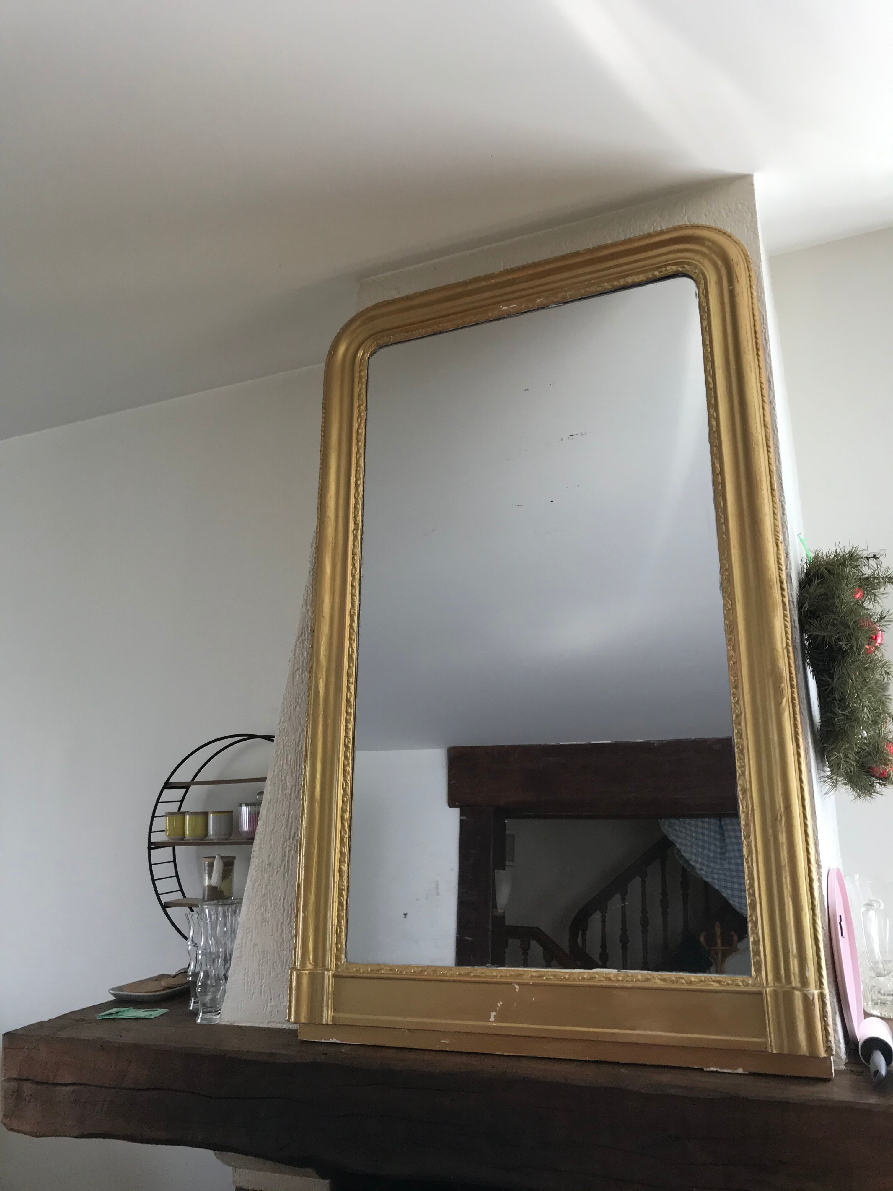 Old mirror 130x85cm
