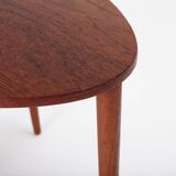 Set of Three Nesting Tables by Beder Trædrejeri, Denmark 1960s