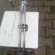 Coat rack with 3 stainless steel hooks