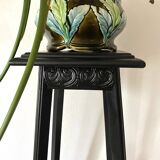 Bolster, old painted plant holder