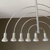 10-branched chandelier by Max Bill for Temde 1960