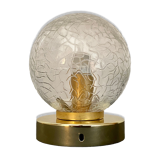 Wall lamp vintage glass globe