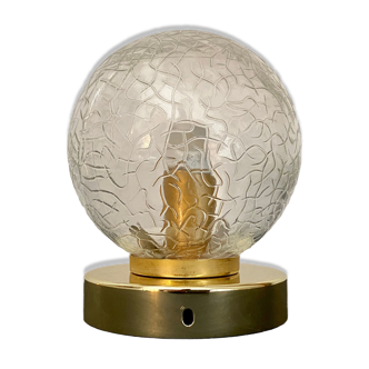 Wall lamp vintage glass globe