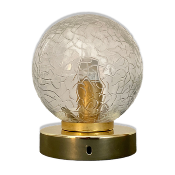 Wall lamp vintage glass globe