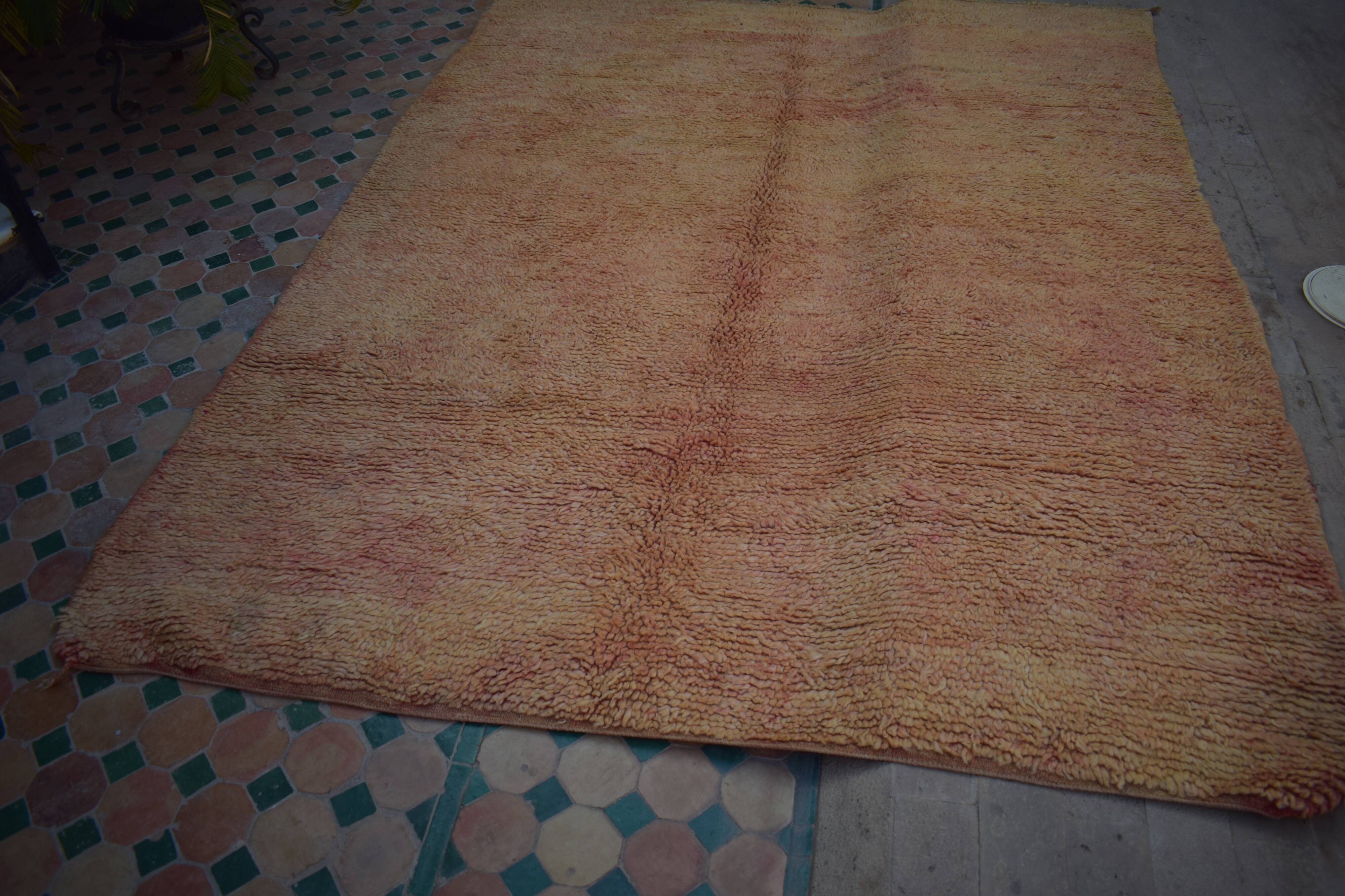 Moroccan Berber rug vintage atlas, 246x193 cm