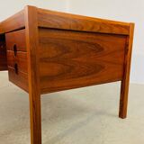 Vintage retro Danish mid-century rosewood desk by Christian Linneberg 1960s