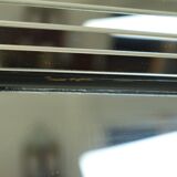 Vintage silver Deknudt mirror in Hollywood Regency style, 107 cm