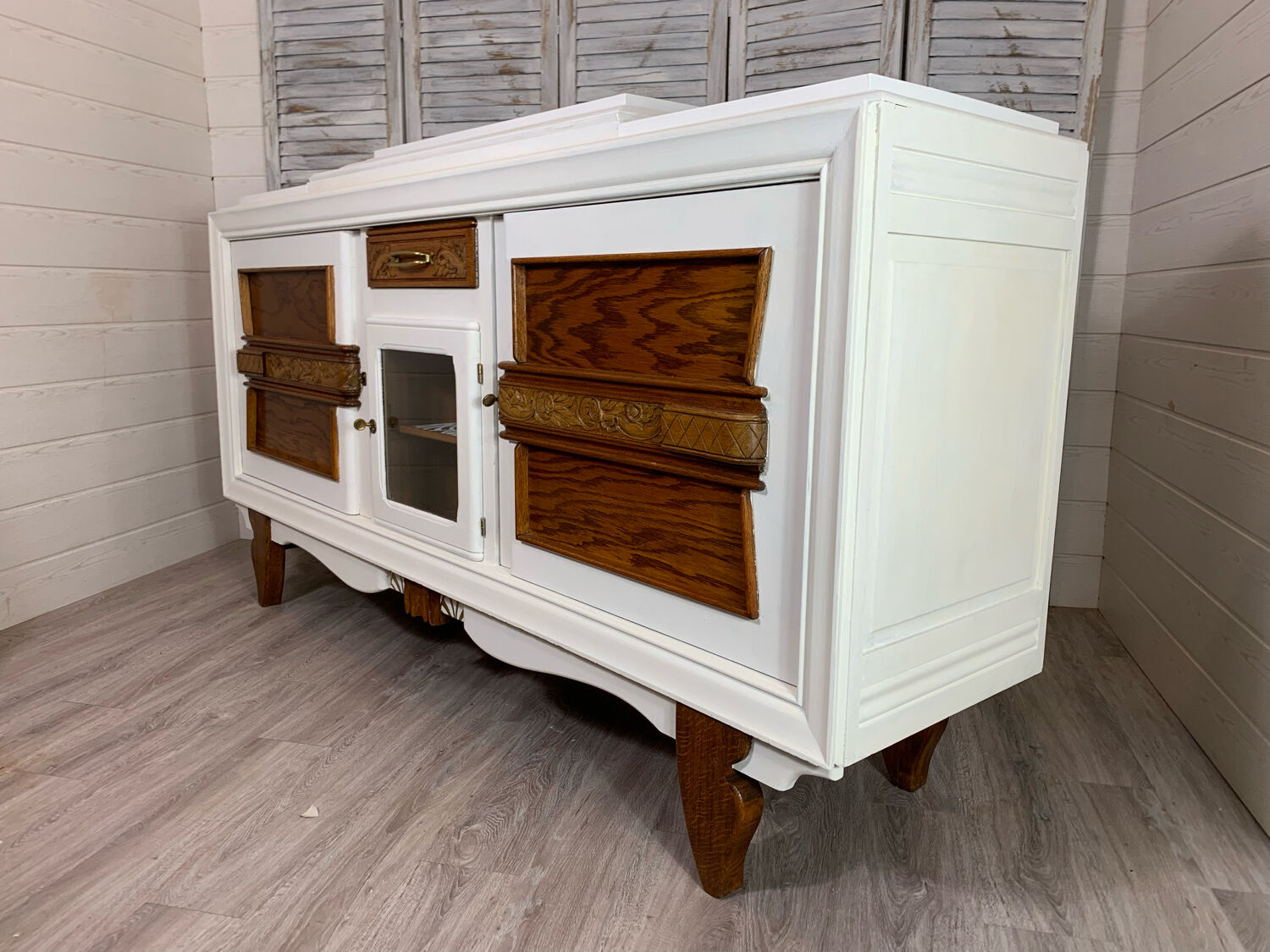Vintage art deco style sideboard restyled