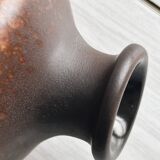 Small vintage decorative vase in glazed ceramic