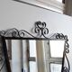 Mid-century 1970s wall mirror