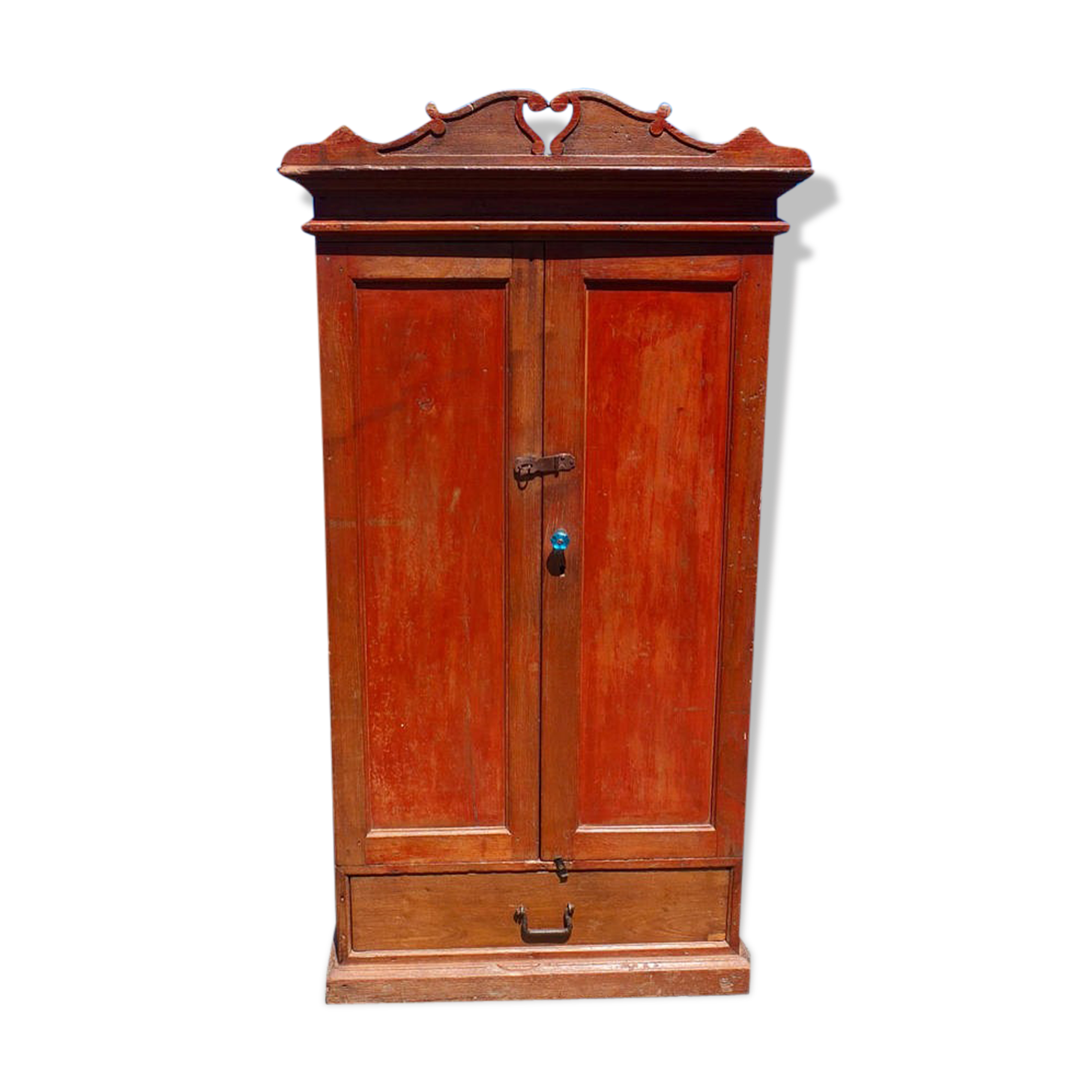 Ancient Indian wooden kitchen cabinet