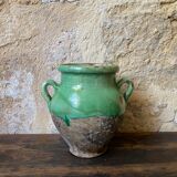Green grease pot