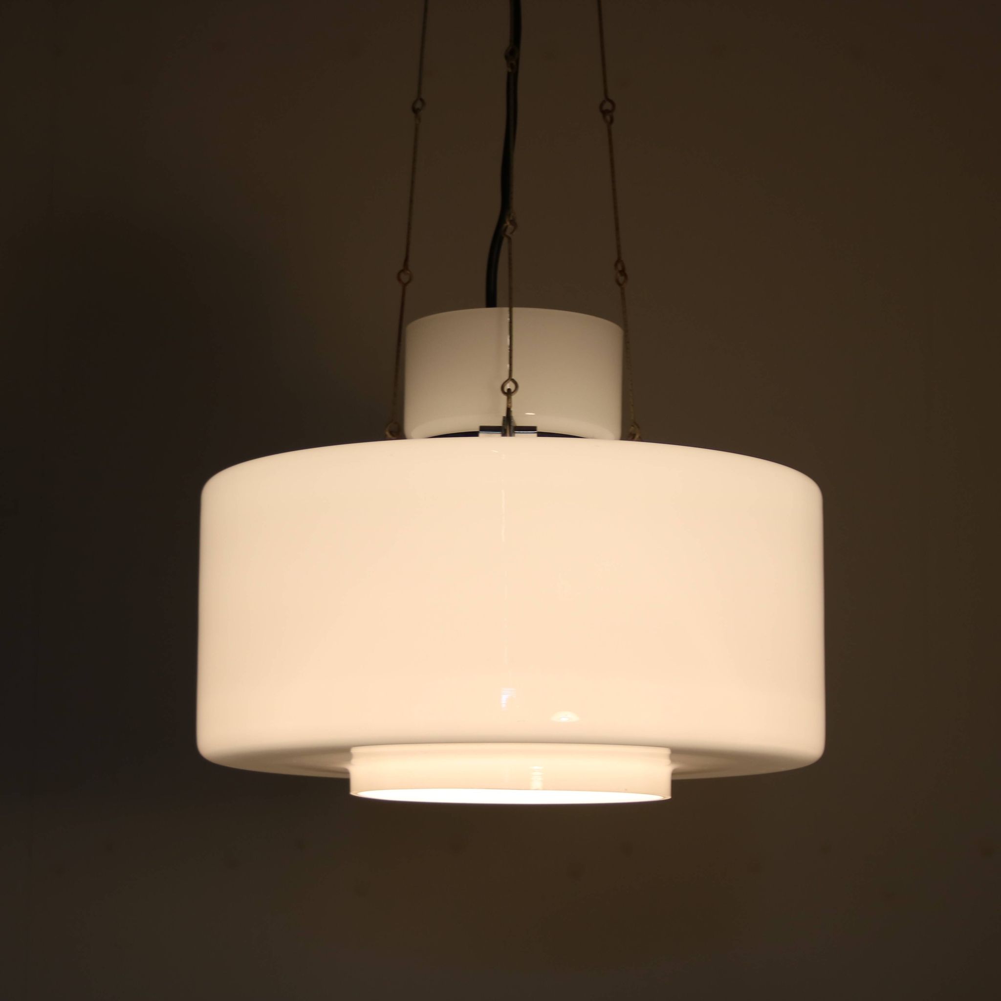 1970s Hanging lamp by Herbert Proft for Glashütte Limburg, Germany