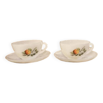 Suite de 2 tasses, années 1970