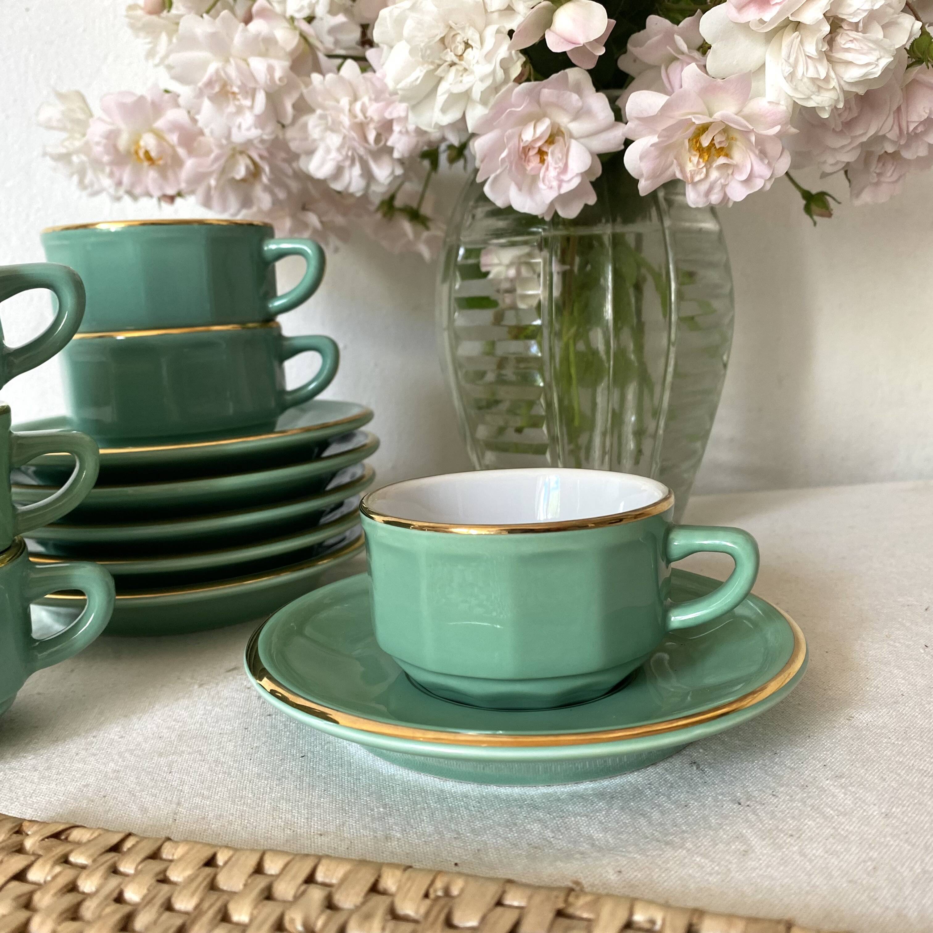 Apilco Yves Deshoulières bistro cups
