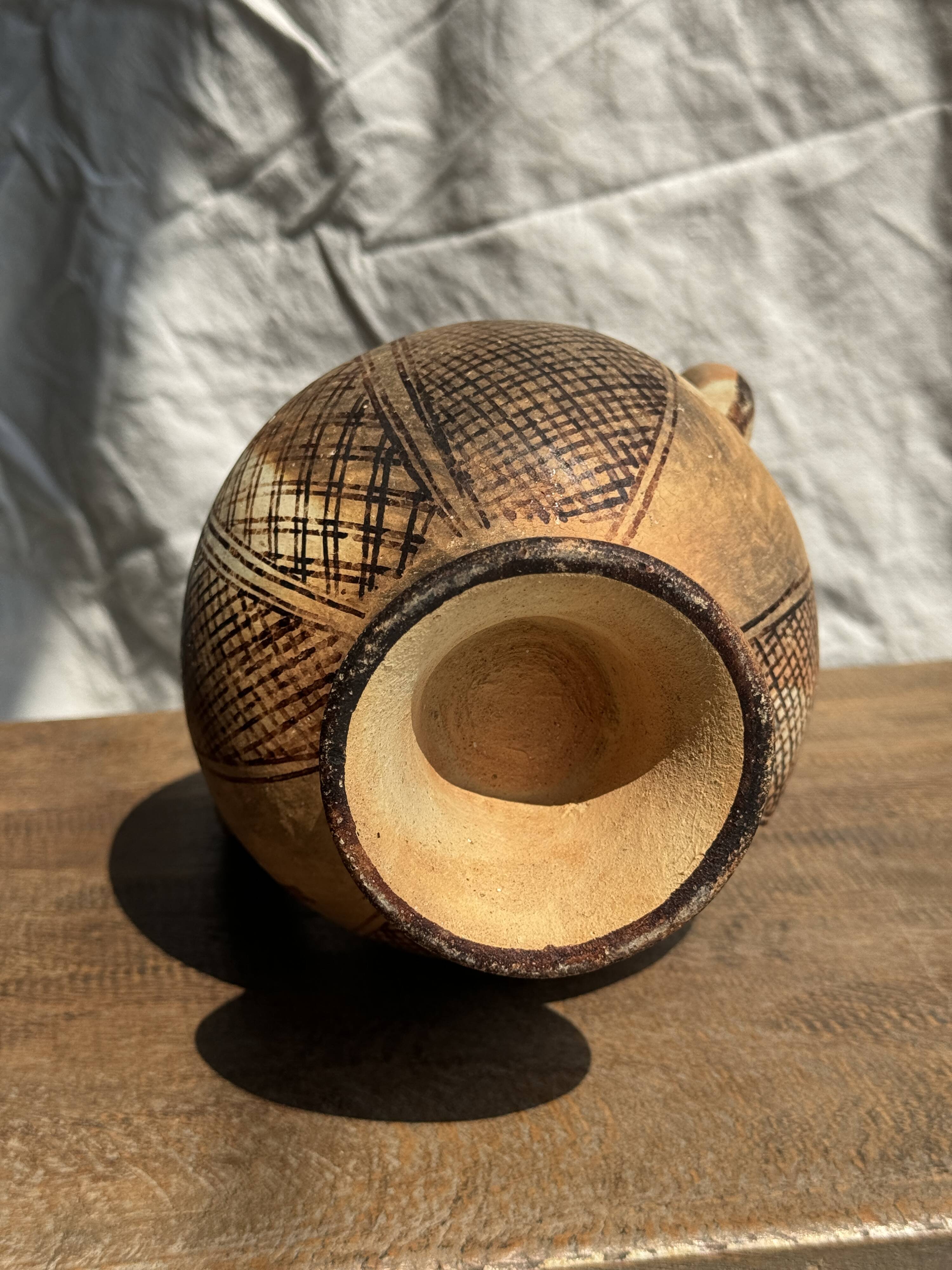 Decorative vase in the shape of an antique style amphora H27