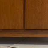 Vintage wardrobe with compass feet