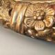 Oval mirror in gilded wood 125 cms French 18th century work