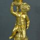 Pair of Gilt Bronze Candlesticks, Louis XVI Style – Mid 19th Century