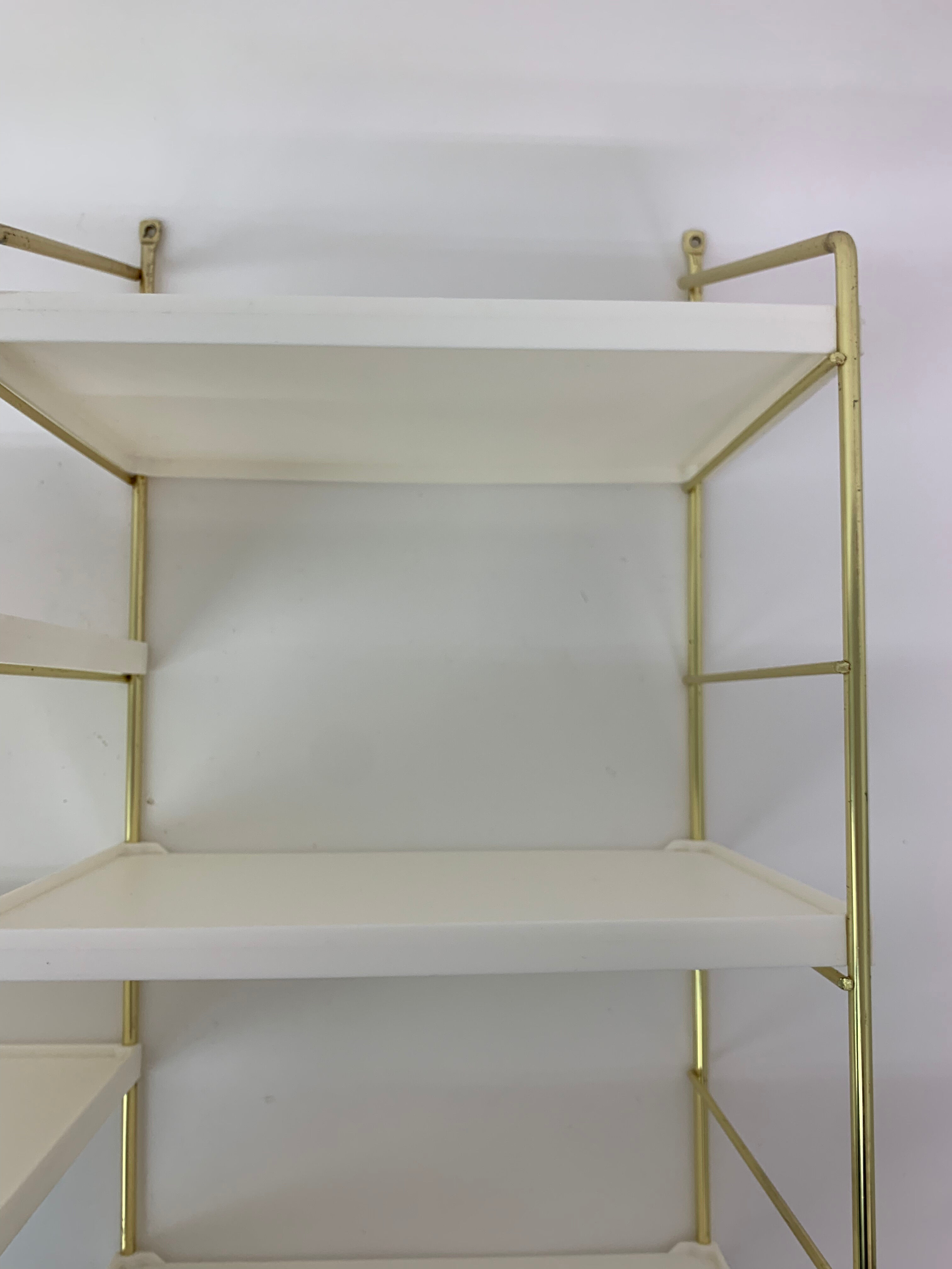 Danish metal wall unit, 1970’s