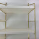 Danish metal wall unit, 1970’s