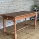 Farm table in cherry wood