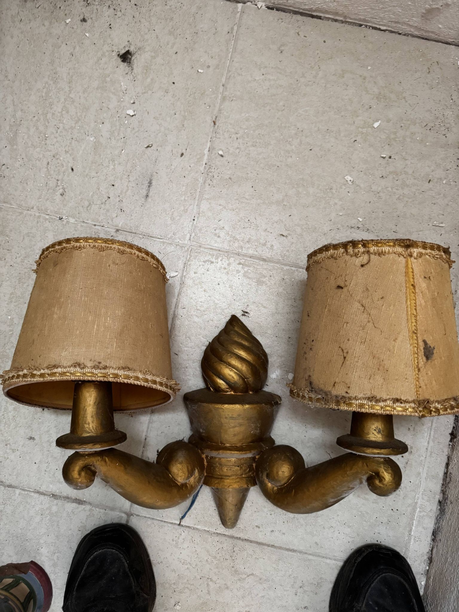 Original pair of Apllique Maison Arlus Paris France