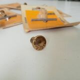 Antique furniture knob gilded with fine gold