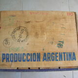 Old box Bianco Peras Rio Negro Argentina deco wood retro vintage kitchen