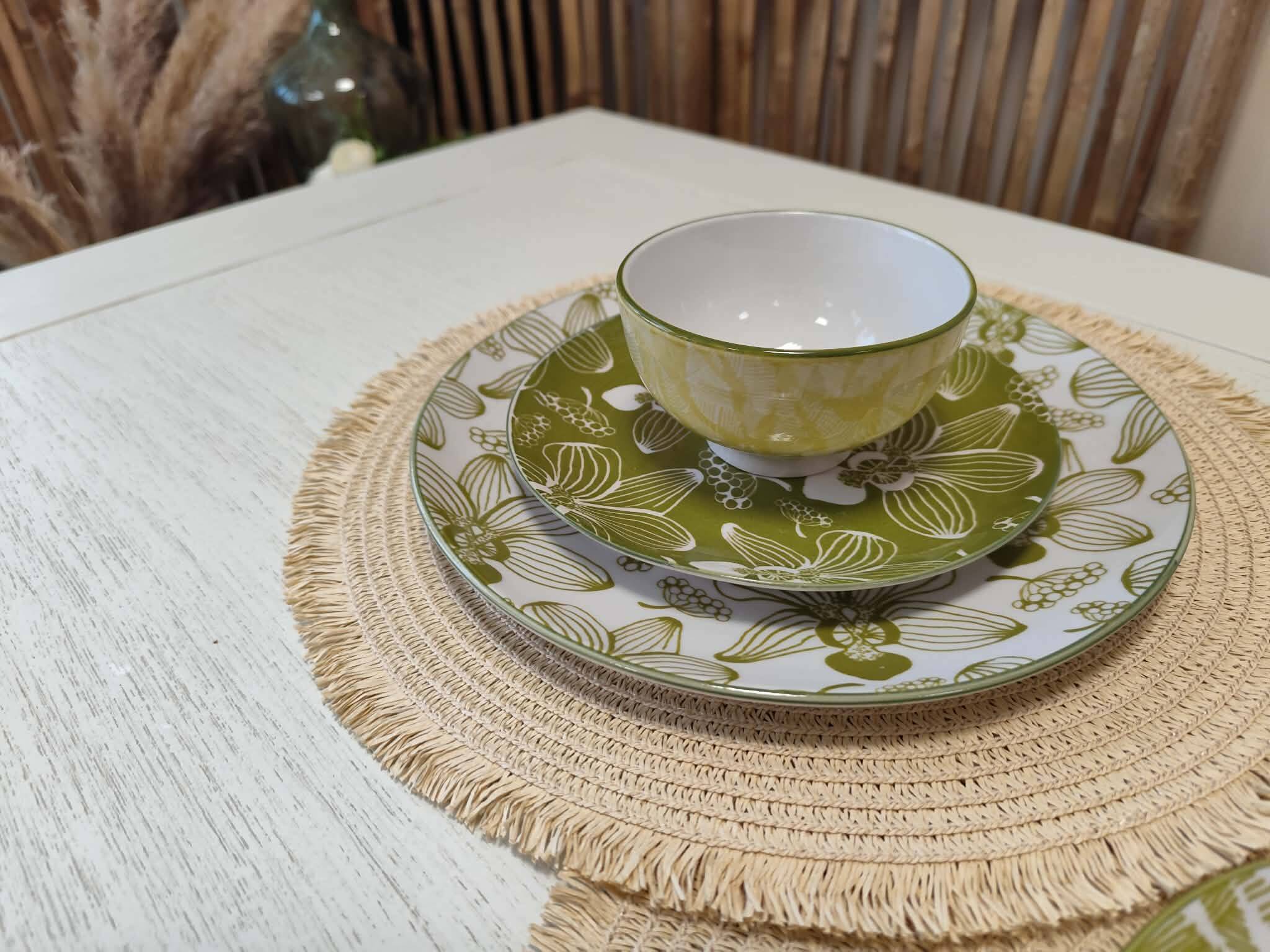 Low table in exotic wood with its safety glass