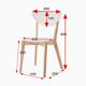 2 Ikea nordmyra chairs