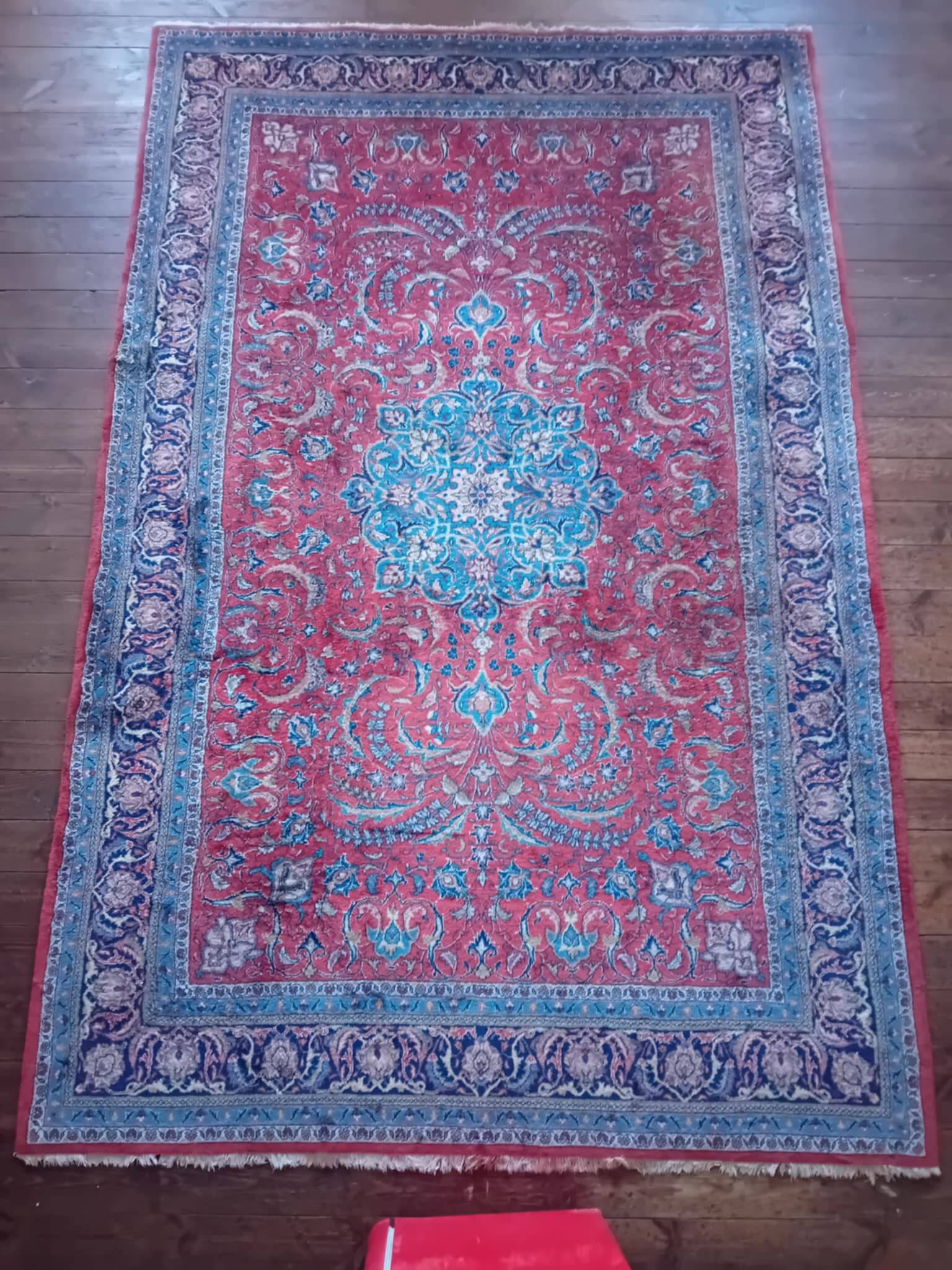 Handmade Persian Sarough Rug 296x193cm